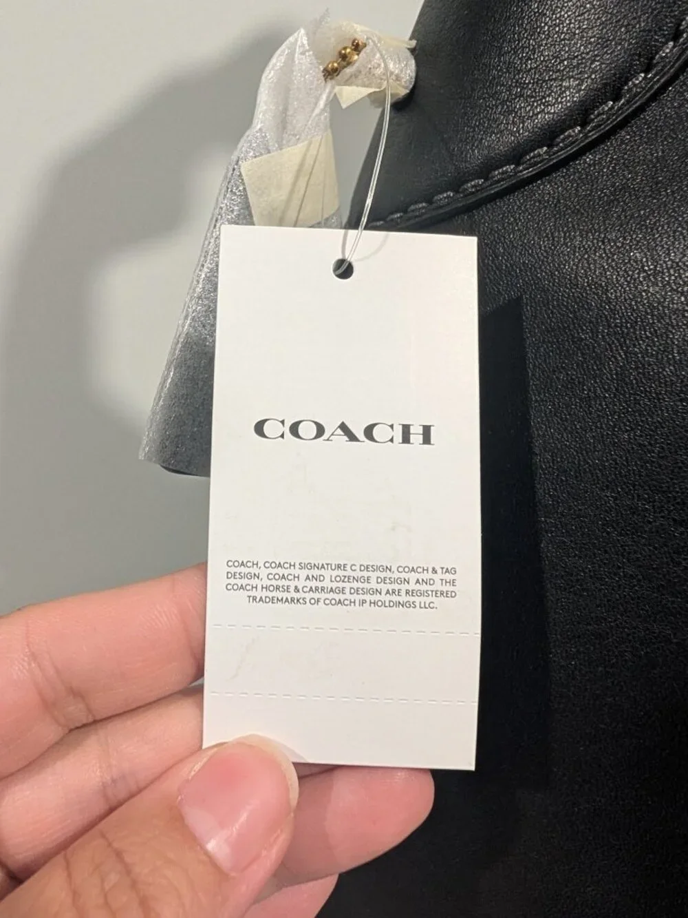 NWT Coach Brooklyn 39 Bag — Leather Work Tote — Fits Laptop